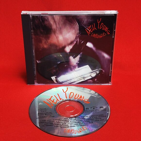 Neil Young Unplugged CD 1993 - Picture 7 of 8
